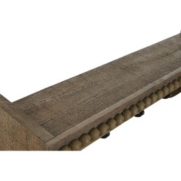 Wieszak ścienny Home ESPRIT Brązowy Czarny Drewno Metal 67 x 17 x 27 cm