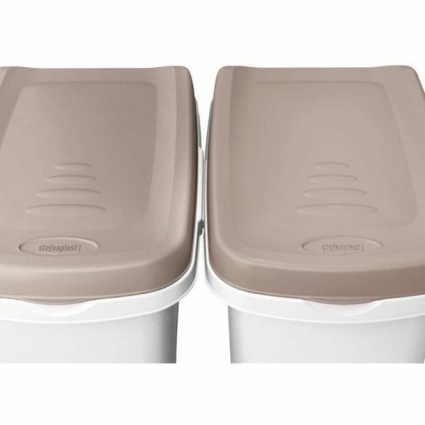 Pojemnik na karmę dla zwierząt Kerbl Biały Brązowy 15 L