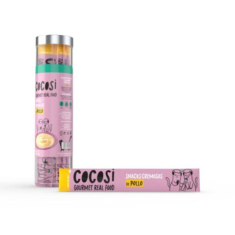 Snacks Cocosi Gourmet Real Food kurczak 10 Części (8 Sztuk)