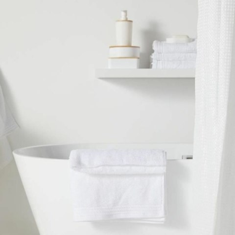 Zasłona prysznicowa TODAY Biały Poliester 180 x 200 cm (12 Sztuk)