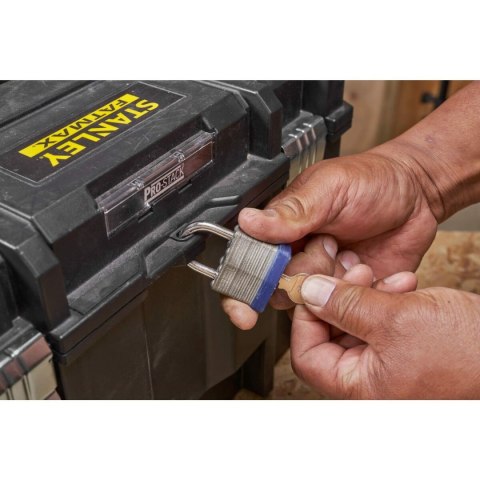 Skrzynka z Narzędziami Stanley Metal polipropylen Plastikowy 1 Przegródki