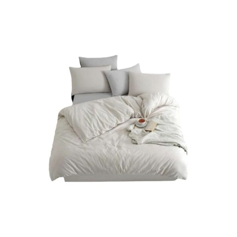 Komplet poszewek na kołdrę Beżowy Łóżko 200 3 Części