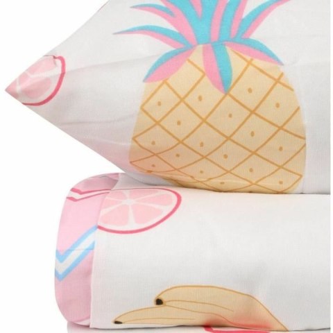 Komplet poszewek na kołdrę Biały Łóżko 200 3 Części