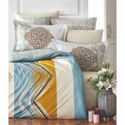 Komplet poszewek na kołdrę Biały Łóżko 200 3 Części