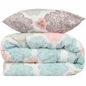 Komplet poszewek na kołdrę Turkusowy Łóżko 200 3 Części