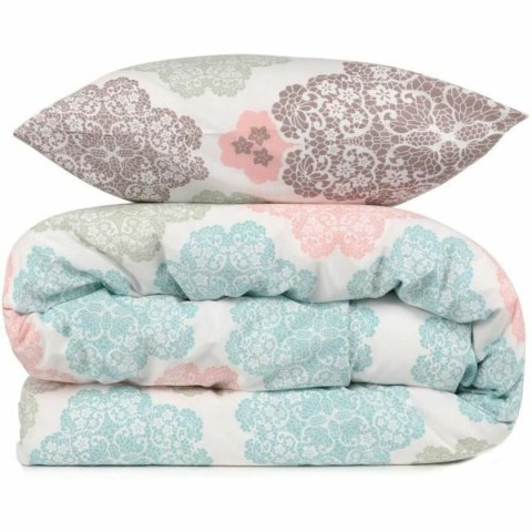 Komplet poszewek na kołdrę Turkusowy Łóżko 200 3 Części