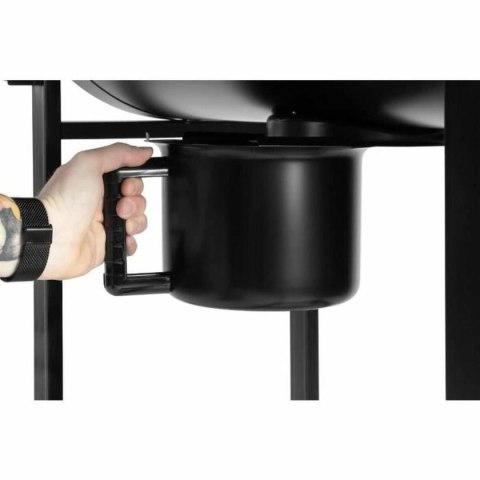 Grill Węglowy z Pokrywką i Kółkami Fieldmann FZG 1004 Czarny Okrągły