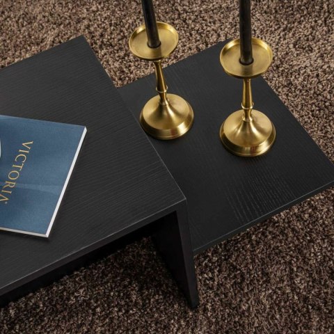 Stolik Harmony Czarny 80 x 40 x 40 cm