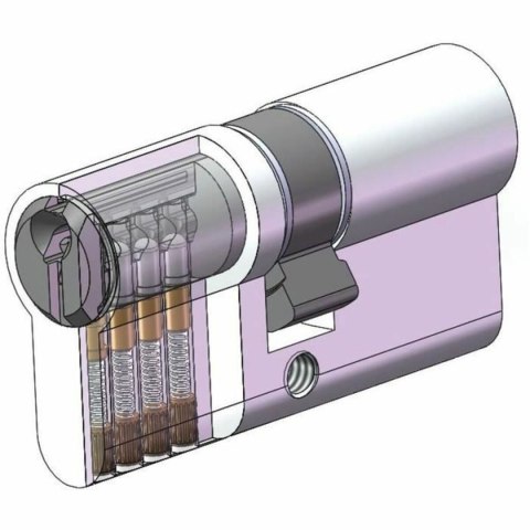 Zamknięcie Yale Mosiądz