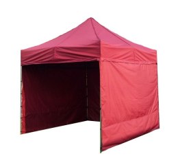 Namiot ogrodowy PROFI STEEL 3 x 3 - bordowy