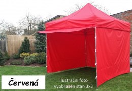 Namiot ogrodowy PROFI STEEL 3 x 6 czerwony