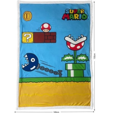 Koc Mario Bros 31 x 8 x 31 cm Wielokolorowy Szkocka krata