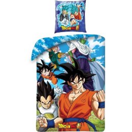 Komplet poszewek na kołdrę Dragon Ball 24 x 4 x 30 cm Wielokolorowy Łóżko 140 2 Części