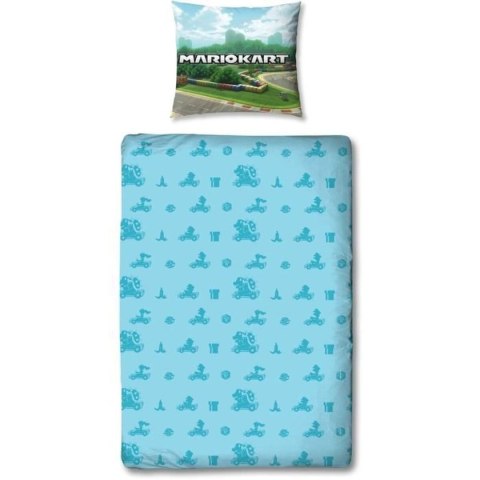 Komplet poszewek na kołdrę Mario Bros Wielokolorowy Łóżko 140 2 Części