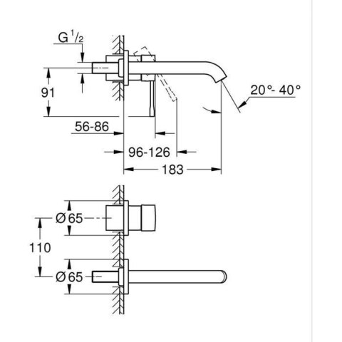Kran jednouchwytowy Grohe