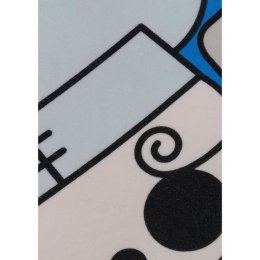 Poduszka One Piece Żółty Czarny Poliester Druk