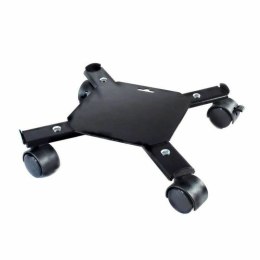 Drewniany Wózek pod Doniczki Nature Czarny Metal