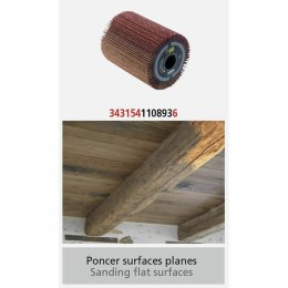 Szczotka ścierna Fartools Ø 80 mm