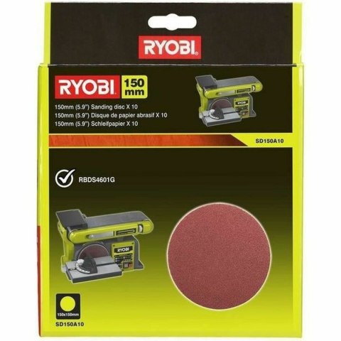 Tarcze szlifierskie Ryobi Ø 150 mm (10 Sztuk)