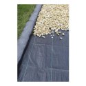 Siatka przeciw chwastom Nature Czarny 100 g/m² 3,30 x 5 m