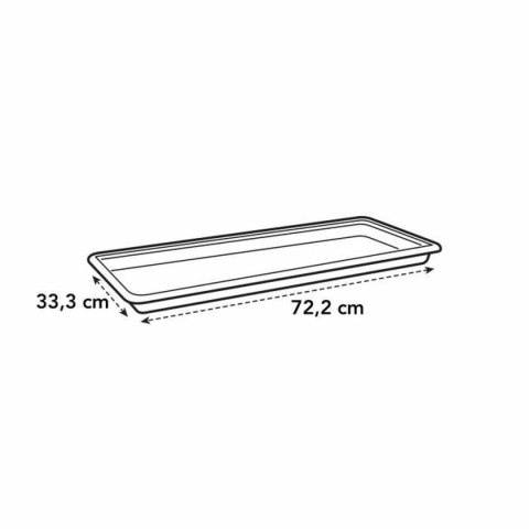 Podstawka pod Doniczkę Elho Green Basic XXL Czarny Plastikowy 72,2 cm