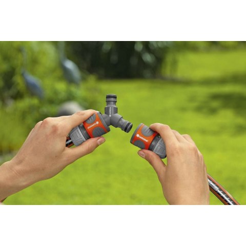 Złącze węża Gardena 18287-20 Ø 15 mm 1/2" Potrójny System nawadniania