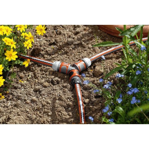 Złącze węża Gardena 18287-20 Ø 15 mm 1/2" Potrójny System nawadniania