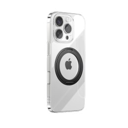 Etui pokrowiec z ringiem-podstawką 360 do iPhone 16 Pro MagSafe - czarne