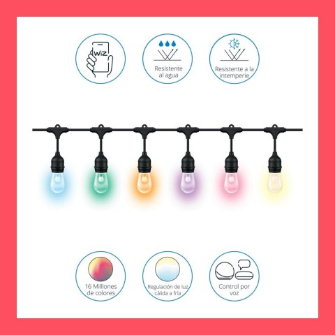 Girlanda z Lampkami LED Wiz Wielokolorowy 8 W