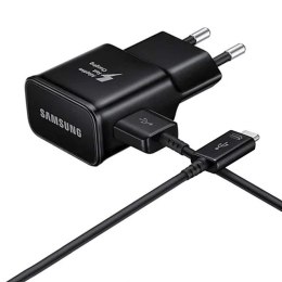 Ładowarka sieciowa Samsung USB-A 15W z kablem USB-A - USB-C - czarna