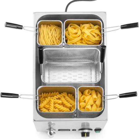 Makaroniarka warnik urządzenie do gotowania makaronu 5 koszy 25 l 3500 W