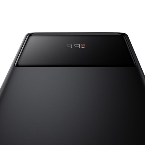 Powerbank 30000mAh 22.5W z kablem USB-A - USB-C 3A 30cm - czarny