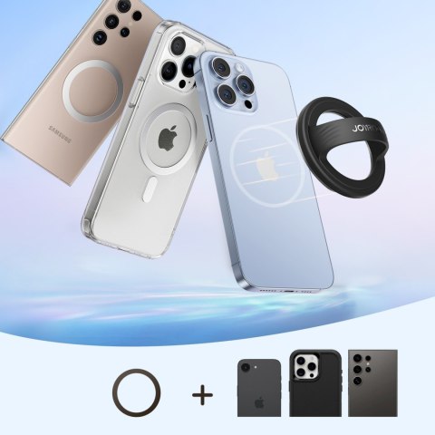 Ring pierścień magnetyczny uchwyt do smartfona MagSafe - czarny