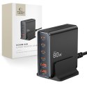 Stacja ładująca do urządzeń 4x USB-C 2x USB-A 80W