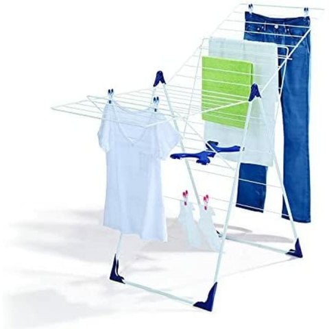 Stojak do suszenia prania Leifheit 81408 CLASSIC 200 Flex Stal polipropylen Plastikowy Niebieski Biały 20 m