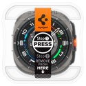 Szkło hartowane z ramką montażową na Samsung Galaxy Watch Ultra 47 mm - 2 szt.
