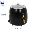 Topiarka topielnik elektryczny do wosku do świec 10 l 400 W