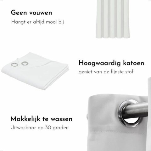 Zasłona TODAY Essential Biały 140 x 240 cm