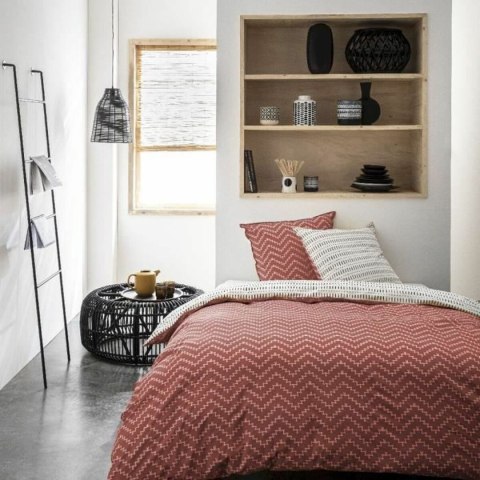 Komplet poszewek na kołdrę TODAY Sunshine 8.20 Biały Kasztanowy rouge Jaune 240 x 260 cm