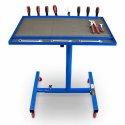 Mobilny Stół Roboczy Warsztatowy na narzędzia z regulacją na kółkach