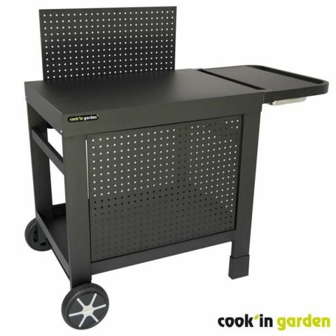 Stół do grillowania Cook'in Garden Reva 110 Premium Stal Ogród Czarny 108 x 55 cm