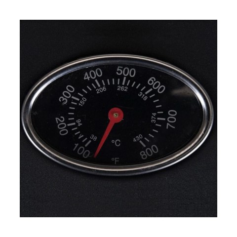 Grill gazowy Vaggan 139 x 56,5 x 106 cm Czarny