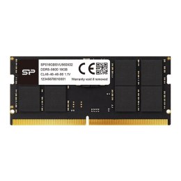 Pamięć SODIMM DDR5 Silicon Power 16GB (1x16GB) 5600MHz CL46 1,1V Black