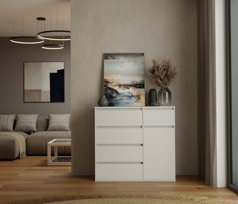 Komoda Malwa 1D5S BIAŁY