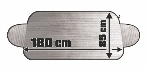 Plandeka na przednią szybę ALU, 180 x 85 cm