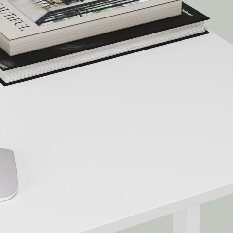 Biurko Komputerowe MAX 1.0 - białe / nogi białe