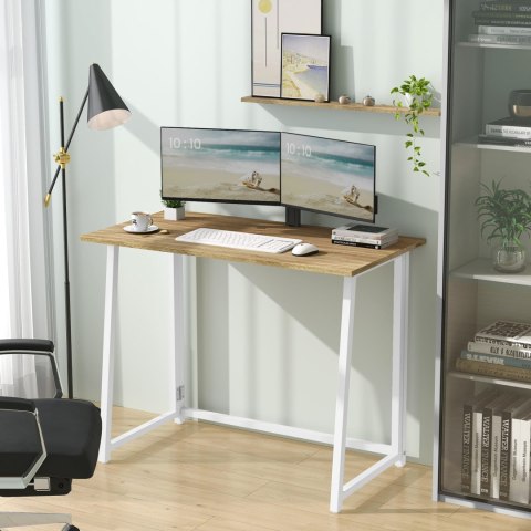 Biurko Komputerowe MAX 1.0 - sonoma / nogi białe