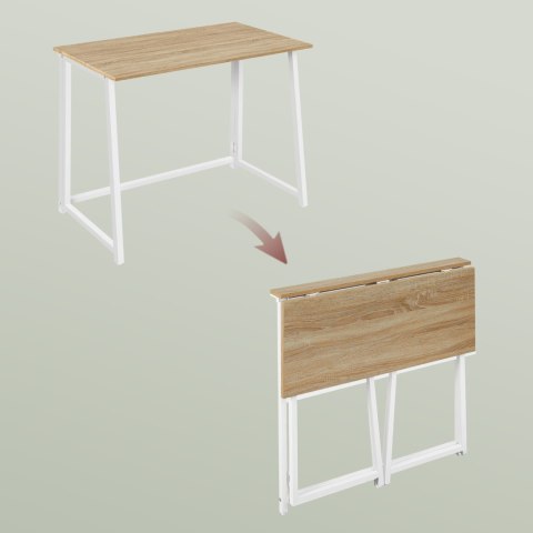 Biurko Komputerowe MAX 1.0 - sonoma / nogi białe