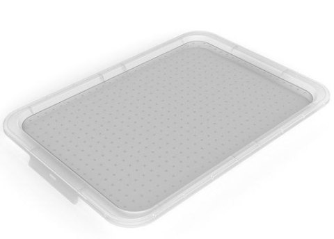 Pokrywka do pojemnika ALBRIS 45 L, przezroczysta