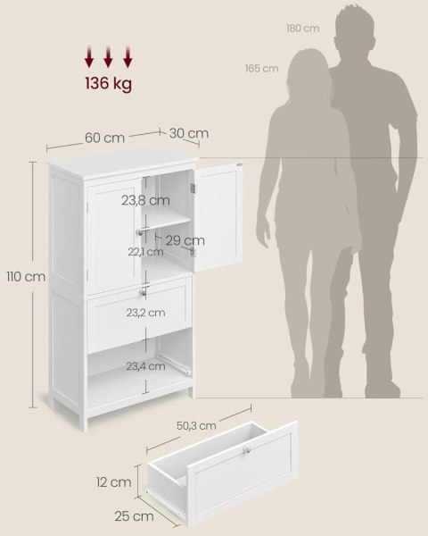 Szafka Łazienkowa - BBC551P31V1